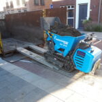 Afvoeren uitgegraven grond